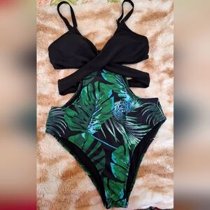 Womans small one piece swimsuit